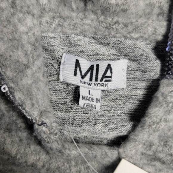 Mia girls sequin hoodie - Picture 2 of 4
